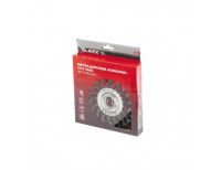  Щетка для УШМ 150 мм, М14, плоская, крученая проволока 0.8 мм Matrix, фото 4 