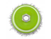  Щетка для УШМ, 100 мм, М14, "чашка", витая проволока Сибртех, фото 2 