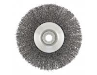  Щетка для УШМ, 125 мм, М14, "тарелка", витая проволока Сибртех, фото 3 