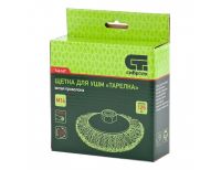  Щетка для УШМ, 125 мм, М14, "тарелка", витая проволока Сибртех, фото 4 