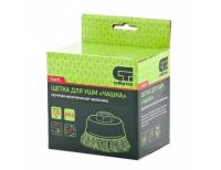  Щетка для УШМ, 75 мм, М14, "чашка", крученая металлическая проволока Сибртех, фото 4 