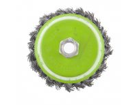  Щетка для УШМ, 100 мм, М14, "чашка", крученая металлическая проволока Сибртех, фото 2 