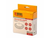  Щетка для УШМ, 125 мм, "Тарелка", витая нержавеющая проволока 0.3 мм, М14 Denzel, фото 4 