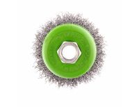  Щетка для УШМ, 65 мм, М14, "чашка", витая проволока 0.3 мм Сибртех, фото 2 