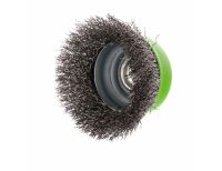  Щетка для УШМ, 65 мм, М14, "чашка", витая проволока 0.3 мм Сибртех, фото 4 