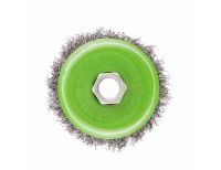  Щетка для УШМ, 75 мм, М14, "чашка", витая проволока 0.3 мм Сибртех, фото 3 