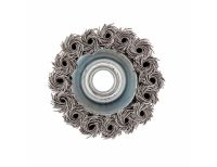  Щетка для УШМ, 65 мм, М14, "чашка", крученая проволока 0.5 мм Сибртех, фото 2 