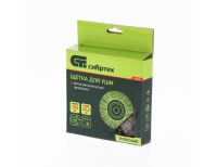  Щетка для УШМ, 100 мм, посадка 22.2 мм, плоская, витая проволока 0.3 мм Сибртех, фото 4 