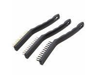  Набор щеток, 3 шт, металлические с пластмассовой ручкой, большие Matrix, фото 2 