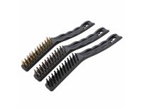  Набор щеток, 3 шт, металлические с пластмассовой ручкой, большие Matrix, фото 3 