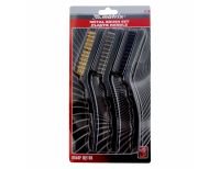  Набор щеток, 3 шт, металлические с пластмассовой ручкой, большие Matrix, фото 7 