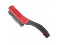  Щетка зачистная четырехрядная, двухкомпонентная рукоятка Matrix, фото 3 