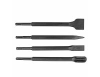  Набор буров по бетону, 6-8-10 х 160, 8-10-12 х 210, 10-12-14 х 260 мм, зубила 4 шт, SDS Plus Matrix, фото 3 