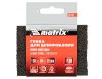  Губка для шлифования, 100 х 70 х 25 мм, мягкая, P 80 Matrix, фото 4 