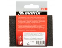  Губка для шлифования, 100 х 70 х 25 мм, мягкая, P 80 Matrix, фото 5 