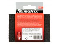  Губка для шлифования, 100 х 70 х 25 мм, средняя плотность, P 100 Matrix, фото 6 