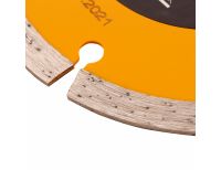  Диск алмазный, отрезной сегментный, 125 х 22.2 мм, сухая резка Denzel, фото 3 