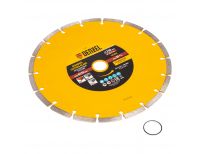  Диск алмазный, отрезной сегментный, 230 х 22.2 мм, сухая резка Denzel, фото 3 