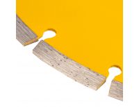  Диск алмазный, отрезной сегментный, 230 х 22.2 мм, сухая резка Denzel, фото 4 