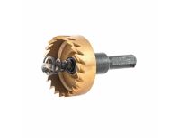  Коронка по металлу HSS, 38 мм, нитридтитановое покрытие Denzel, фото 2 