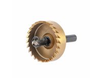  Коронка по металлу HSS, 45 мм, нитридтитановое покрытие Denzel, фото 2 