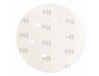  Круг абразивный на ворсовой подложке под "липучку", перфорированный, P 60, 150 мм, 5 шт Matrix, фото 2 