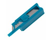  Лезвия, 19 мм, трапециевидные, пластиковый пенал, 12 шт Gross, фото 2 