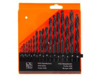  Набор сверл по металлу, 1-10 мм, (через 0.5 мм), HSS, 19 шт, пластиковый бокс, цилиндрический хвостовиковик Sparta, фото 3 