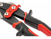  Ножницы по металлу "Piranha", 270 мм, прямой и левый проходной рез, сталь СrMo, двухкомпонентные рукоятки Gross, фото 3 