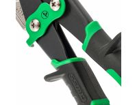  Ножницы по металлу "Piranha", 270 мм, прямой и правый проходной рез, сталь СrMo, двухкомпонентные рукоятки Gross, фото 3 