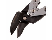  Ножницы по металлу "Piranha", усиленные, 255 мм, прямой и правый рез, сталь СrMo, двухкомпонентные рукоятки Gross, фото 3 