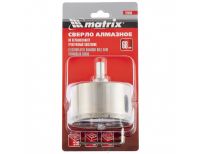  Сверло алмазное по керамограниту, 68 х 67 мм, трехгранный хвостовик Matrix, фото 3 