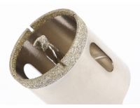  Сверло алмазное по керамограниту, 40 х 67 мм, трехгранный хвостовик Matrix, фото 2 