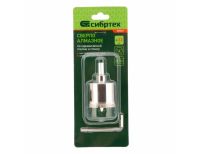  Сверло по керамической плитке и стеклу, 32 х 55 мм, шестигранный хвостовик, с центрующим сверлом Сибртех, фото 2 