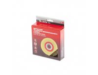  Щетка для точила, 125 мм, посадка 20 мм, плоская, латунированная витая проволока Matrix, фото 5 