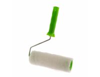  Валик с натуральным мехом, с ручкой, 200 мм, ворс 12 мм, D 48 мм, D ручки 6 мм, Россия Сибртех, фото 2 