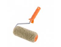  Валик "Фасадные работы", 180 мм, ворс 18 мм, D 48 мм, D ручки 8 мм, полиакрил, полиэстер Сибртех, фото 2 