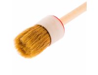  Кисть круглая №14 (50 мм), натуральная щетина, деревянная ручка MTX, фото 2 