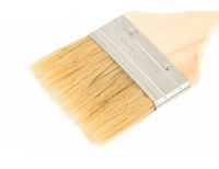  Кисть плоская Slimline 3" (75 мм), натуральная щетина, деревянная ручка Sparta, фото 2 