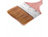  Кисть плоская "Стандарт" 4" (100 мм), натуральная щетина, деревянная ручка MTX, фото 2 