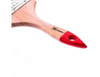  Кисть плоская "Стандарт" 4" (100 мм), натуральная щетина, деревянная ручка MTX, фото 3 