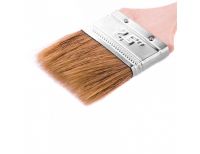  Кисть плоская "Стандарт" 2.5" (63 мм), натуральная щетина, деревянная ручка MTX, фото 2 