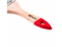  Кисть плоская "Стандарт" 2.5" (63 мм), натуральная щетина, деревянная ручка MTX, фото 3 