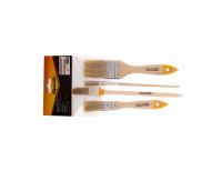  Набор кистей, 4 шт, плоские 3/4", 1/5" круглые №1, №2 Sparta, фото 2 