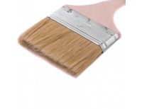  Кисть плоская "Евро" 4", натуральная щетина, деревянная ручка MTX, фото 2 