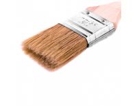  Кисть плоская "Евро" 1.5", натуральная щетина, деревянная ручка MTX, фото 2 