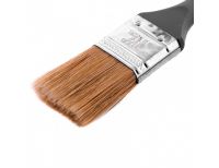  Кисть плоская "Евро" 1.5", натуральная щетина, пластмассовая ручка MTX, фото 2 
