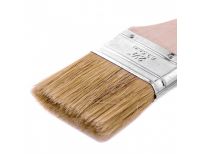  Кисть плоская "Евро" 2.5", натуральная щетина, деревянная ручка MTX, фото 2 