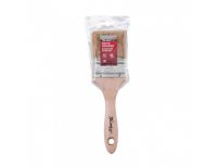  Кисть плоская "Евро" 2.5", натуральная щетина, деревянная ручка MTX, фото 4 