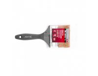  Кисть плоская "Евро" 4", натуральная щетина, пластмассовая ручка MTX, фото 4 